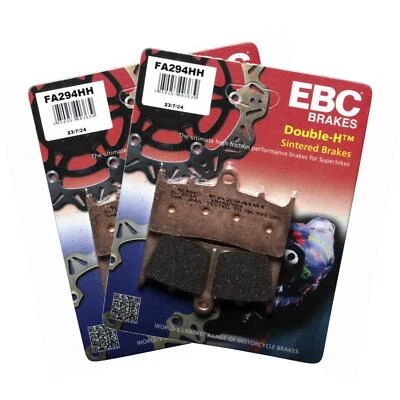 Kit de pastillas de freno delanteras sinterizadas EBC FA294HH para BMW R1150 GS Adventure 2001-2006 Foto 1 de 4