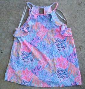 Lilly Pulitzer Women's XXS Billie Tank Top Splashdance In Multicolor NWOT - Picture 1 of 4