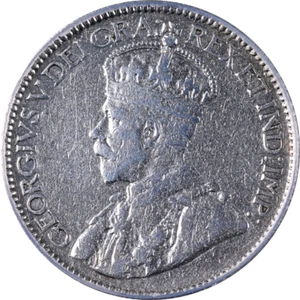 Canada 1913 10 Cents ICG VF30 Details KM#23 - Small Leaves, Scratched, Cleaned - Picture 1 of 4
