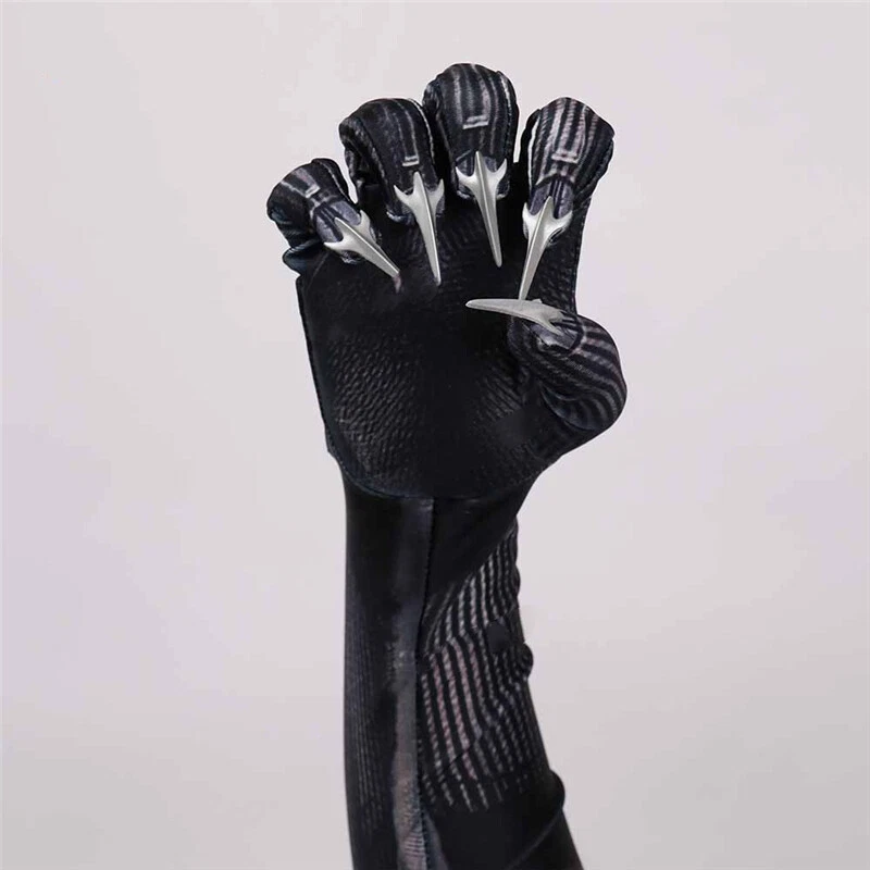 Marvel Superhero Black Panther Gloves Claws Avengers Cosplay Costumes Props New - Image 1 of 4