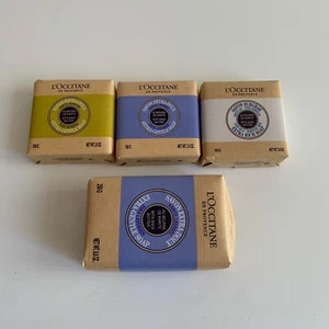 L’Occitane Soap With Shea Butter 3 x 100g + 1 x 250g Paper Wrapped NEW - Picture 1 of 17