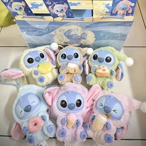 Figura Caja Ciega Confirmada Vinilo Serie Comer Algo Antes de Dormir Miniso Stitch - Imagen 1 de 15