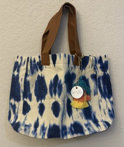 Bolso de Mano Lu + Elle Mujer Indigo Tie Dye Laguna - Imagen 1 de 9