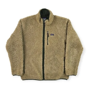 Patagonia Retro-X Deep Pile Sherpa Giacca in Pile Marrone Uomo XL - Foto 1 di 8