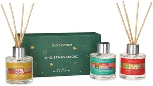 Christmas Reed Diffuser Set of 3– Xmas Essential Oil Diffuser Reed Sticks for Ho - Picture 1 of 9