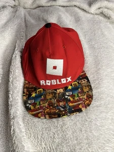 ROBLOX Video Game Baseball Cap Hat Red Youth Adjustable - Picture 1 of 6