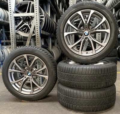 4 Orig BMW Winterräder Styling 776 225/50 R17 98H 3er G20 G21 6883518 2489 - Bild 1 von 3