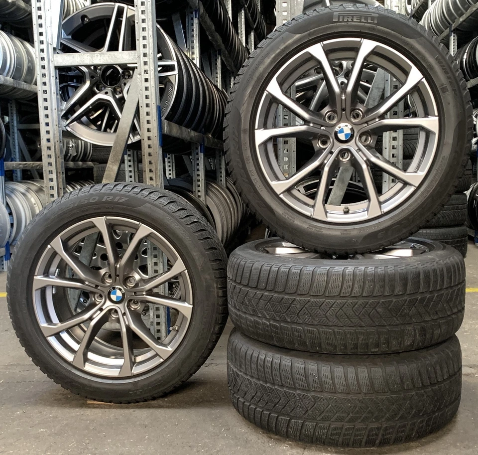 4 Orig BMW Winterräder Styling 776 225/50 R17 98H 3er G20 G21 6883518 2489 - Bild 1 von 3