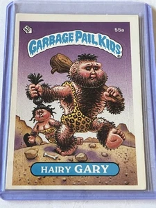 1985 TOPPS GARBAGE PAIL KIDS HAIRY GARY #55A OS2 GPK SERIES 2 - Bild 1 von 2