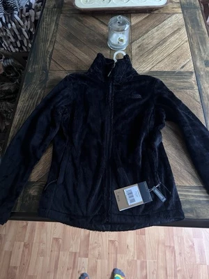 Chaqueta cortavientos para mujer The North Face Osito, talla pequeña - negra  Foto 1 de 3