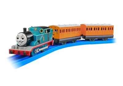 Libro ilustrado original Takara Tomy Thomas Plarail 80 aniversario Japón Foto 1 de 4