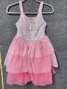 Neu ZUNIE Mädchen Kleid Tüll Rosa Größe XL (14/16) - Bild 1 von 4