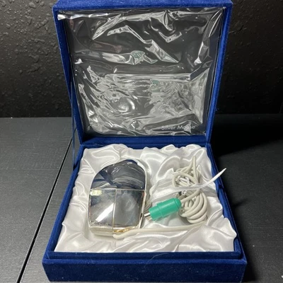 Wallace Silversmiths Silverplated Mouse With Mouse Pad  - Image 1 of 4