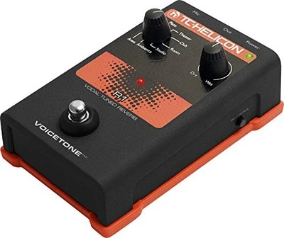 TC Helicon VOICETONE R1 Single-Button Stompbox for Studio-Quality Live Vocal - Image 1 of 4