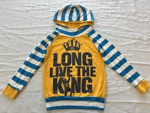 Custom Felix Hernandez Seattle Mariners Upcycled Hoodie Hooded Shirt Kids 4T 5T - Afbeelding 1 van 11