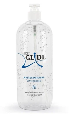 Just Glide Waterbased- feuchtigkeitsspendendes Gleitgel für Frauen und Männer, a - Bild 1 von 4