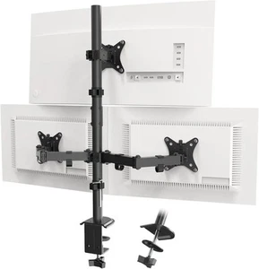 Monitor Bracket 3 Monitors for 17-32 Inch Flat & Curved Screen, 80 cm Rod - Picture 1 of 9