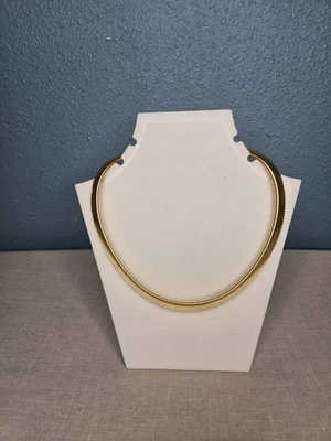 Vintage Park Lane Omega Graduated Collar Choker Necklace - Made In The USA - Image 1 of 4