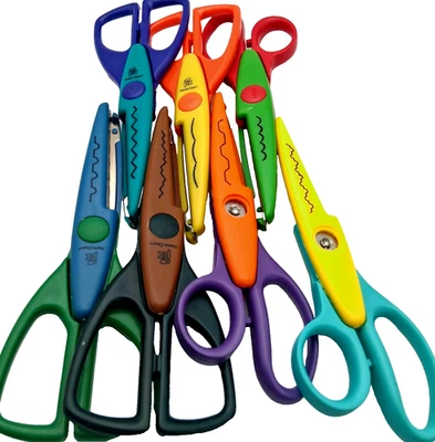 Craft Scissors Decorative Paper Edger Scrapbooking Tool 7 Designs - Image 1 of 4