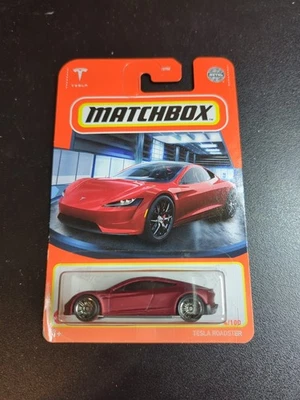 Matchbox Tesla Roadster 4/100 Red - Image 1 of 2
