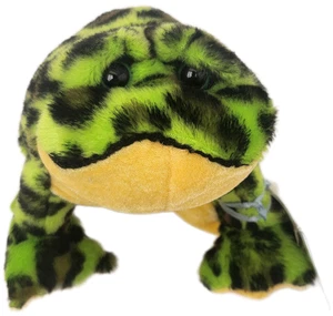 Ganz Webkinz Bullfrog Lil' Kinz Plush Stuffed Animal Toy with Sealed Code HS114 - Picture 1 of 3