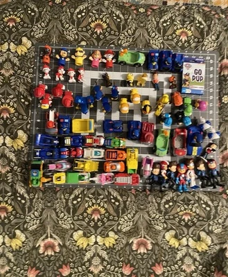 Giant Paw Patrol Lot Of 70+ Die-cast Cars, Figures, Plastic Cars, Game + More - Image 1 of 4