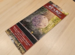 Poniatowski Wisconsin 45x90 Club Glossy Trifold Pamphlet Geographic Marker - Picture 1 of 5