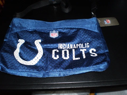 NFL  Indianapolis Colts  Small Purse Perfect For Games Etc 7 X 11  Free Shipping Cover