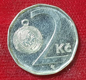 2 Koron Korun Koruna Crowns 2009 Czech Republic KC Kč Czech Republic - Picture 1 of 2