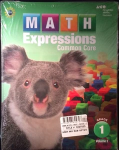 HMH Math Expressions Common Core Student Activity Book Volume 1 & 2 Grade 1 - Bild 1 von 3