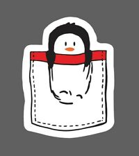 Penguin Sticker Cute Winter Waterproof - Buy Any 4 For $1.75 Each Storewide!