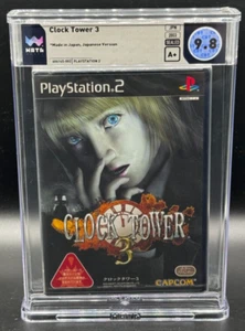 Clock Tower 3 Sony PlayStation 2 PS2 JP Version Sealed New WATA 9.8 A+ Graded - Picture 1 of 2