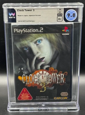 Clock Tower 3 Sony PlayStation 2 PS2 JP Version Sealed New WATA 9.8 A+ Graded - Image 1 of 2