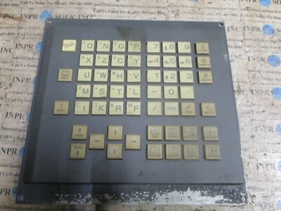 Fanuc A02B-0319-C125#T Operator Interface MDI Unit A02B-2004-0430/01A *Tested* - Image 1 of 4