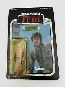 Star Wars Luke Skywalker ROTJ MOC UNPUNCHED Bespin Fatigues Vintage 1983 - Picture 1 of 10
