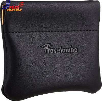 Bolsa de cuero para cambio de monedero para hombres y mujeres ENVÍO GRATUITO Foto 1 de 4