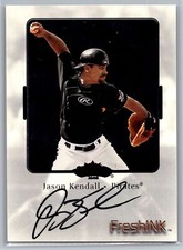 2000 Fleer Focus #NNO Jason Kendall AUTO Fresh Ink