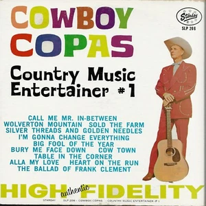 COWBOY COPAS country music entertainer U.S. STARDAY LP SLP-208_orig 1963 - Picture 1 of 4