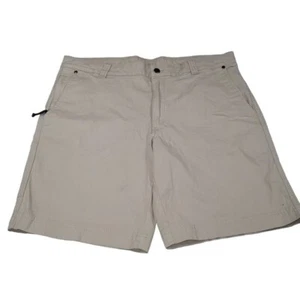 Columbia Chino Shorts Regular Fit Beige Mens Size 38 - Picture 1 of 8