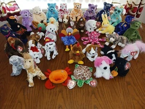 Lot Of 36 Ty Beanie Babies of the Month NEW/UNUSED LOTS O LUCK,PALACE - Picture 1 of 10