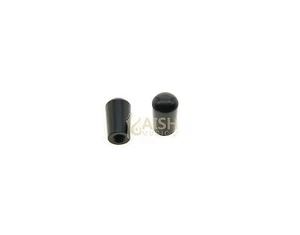2pcs Black Metric M4 METAL LP Guitar 3 Way Toggle Switch Tip Knob Fits Import LP - Picture 1 of 2