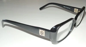 TORY BURCH 2020 501 BLACK WITH GOLD TRIM EYEGLASS FRAMES 135 50 -14 - Picture 1 of 4