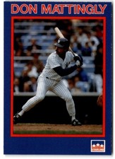 1990 Starline Long John Silver Don Mattingly New York Yankees #35
