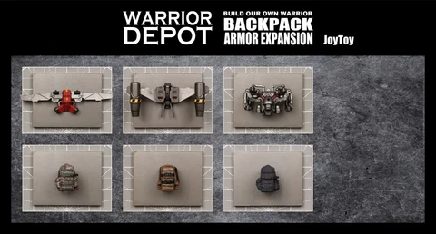 Battle For The Stars Backpack and Armor Expansion - Joy Toy 1/18 3.75" GI Joe Cover