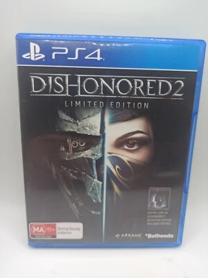 PS4 - Dishonoured 2 Ltd Edition. Like New. Region 4. Free Postage - Image 1 of 4