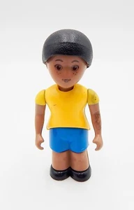 Figura de 4,5 pulgadas afroamericana niño hermano hijo afroamericano Little Tikes casa de muñecas - Imagen 1 de 9