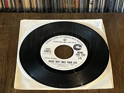Deep Purple - Might Just Take Your Life (7", Single, Mono, Promo) (Near Mint (NM - Image 1 of 2