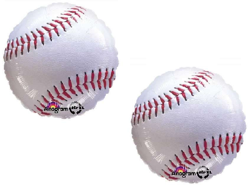 BÉISBOL Deportes Pelota Campeonato Juego MLB (2) 18" Mylar Fiesta Foil Globos Foto 1 de 1