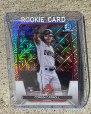 2023 Bowman Mega Box Chrome Mojo Refractor CORBIN CARROLL (RC) Rookie Card #73