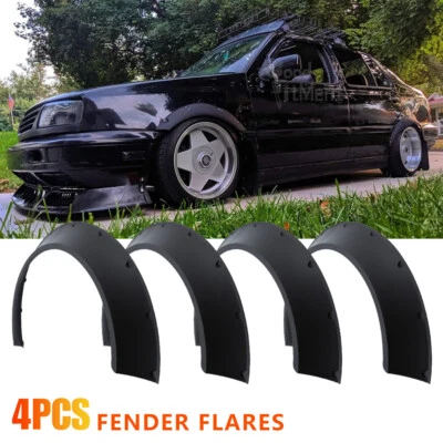 Arcos de rueda extra anchos carrocería ancha para VW Jetta MK4 MK5 MK6 4X 31" Foto 1 de 4